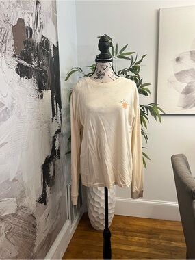 Salt Life Cream Short-Sleeve Logo Tee
